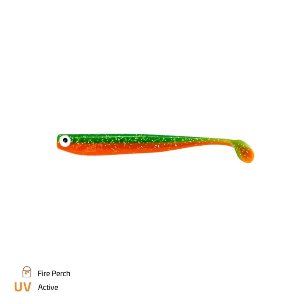 Zeck Hänels ZANDER Gummi 12 cm / 16 cm / Fire Perch
